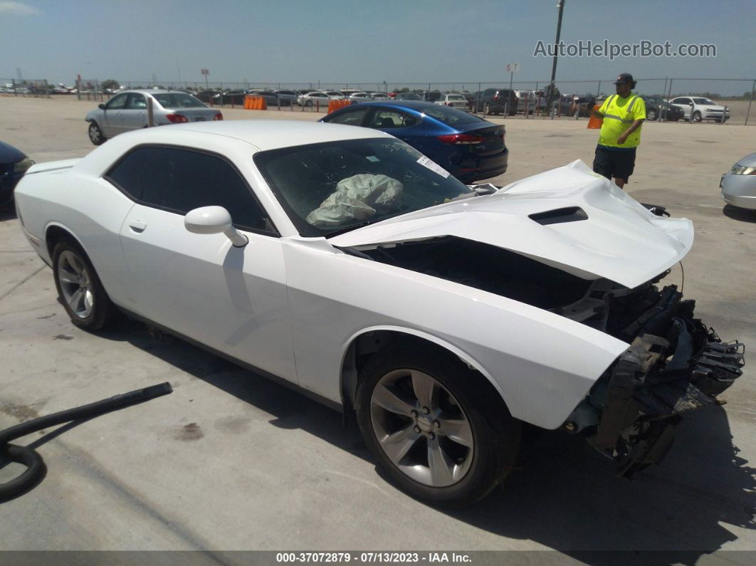 2018 Dodge Challenger Sxt White vin: 2C3CDZAG2JH161954