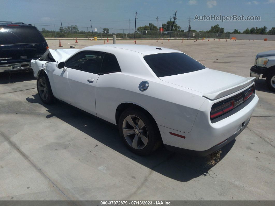 2018 Dodge Challenger Sxt White vin: 2C3CDZAG2JH161954