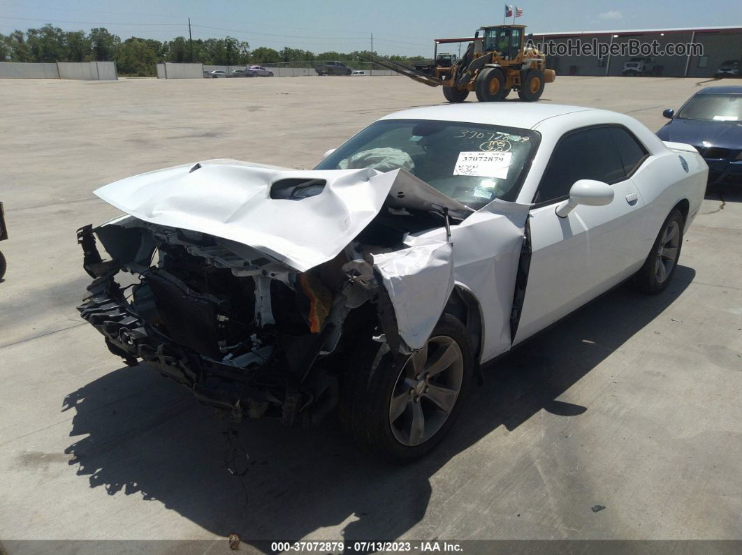 2018 Dodge Challenger Sxt White vin: 2C3CDZAG2JH161954