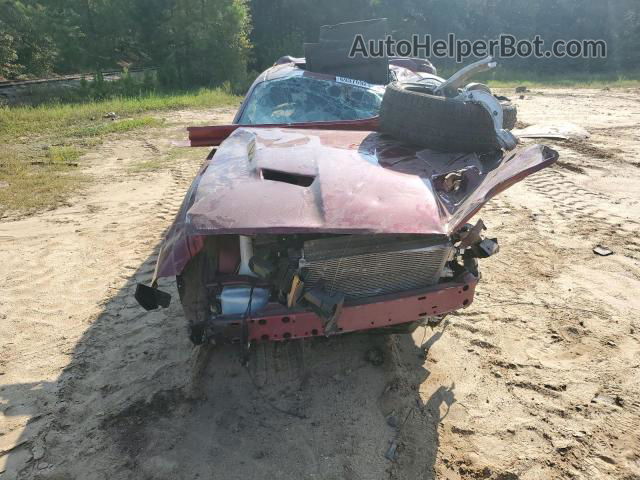 2018 Dodge Challenger Sxt Burgundy vin: 2C3CDZAG2JH178284