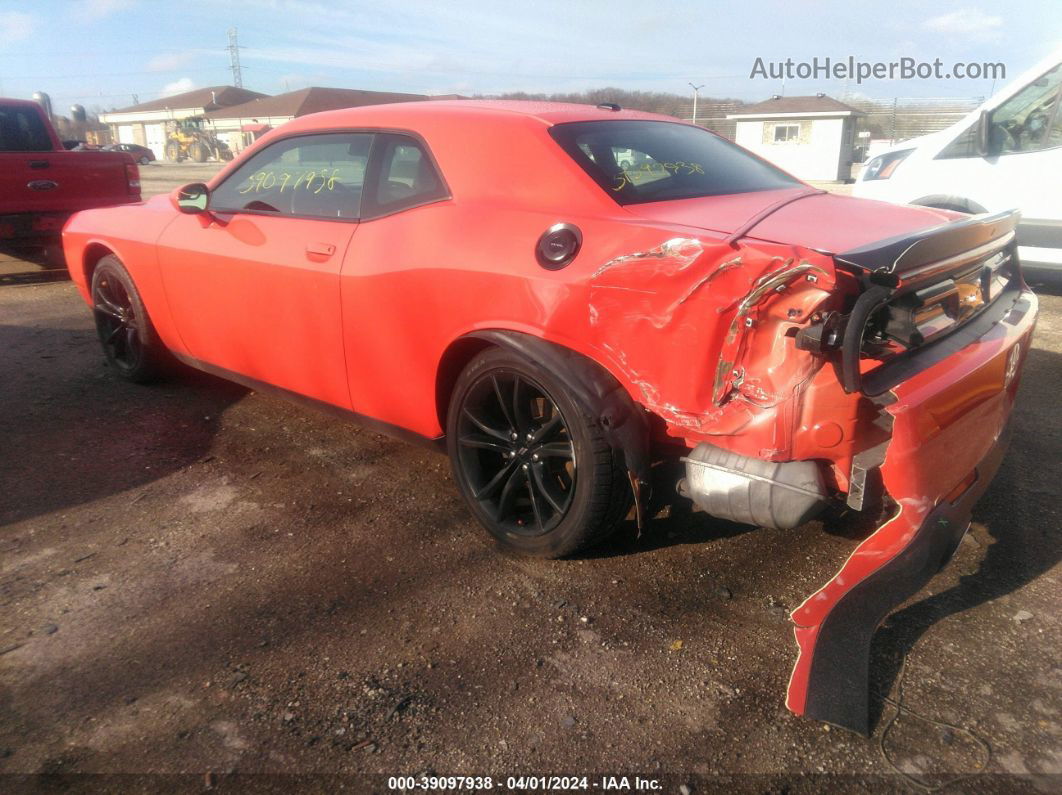 2018 Dodge Challenger Sxt Оранжевый vin: 2C3CDZAG2JH209498