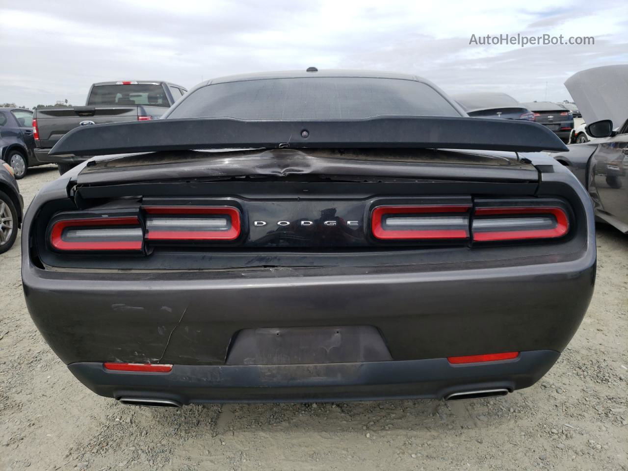 2018 Dodge Challenger Sxt Charcoal vin: 2C3CDZAG2JH297050