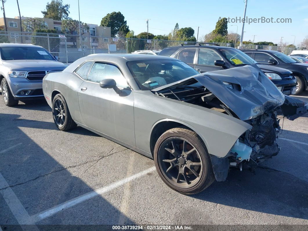 2018 Dodge Challenger Sxt Plus Gray vin: 2C3CDZAG2JH297114