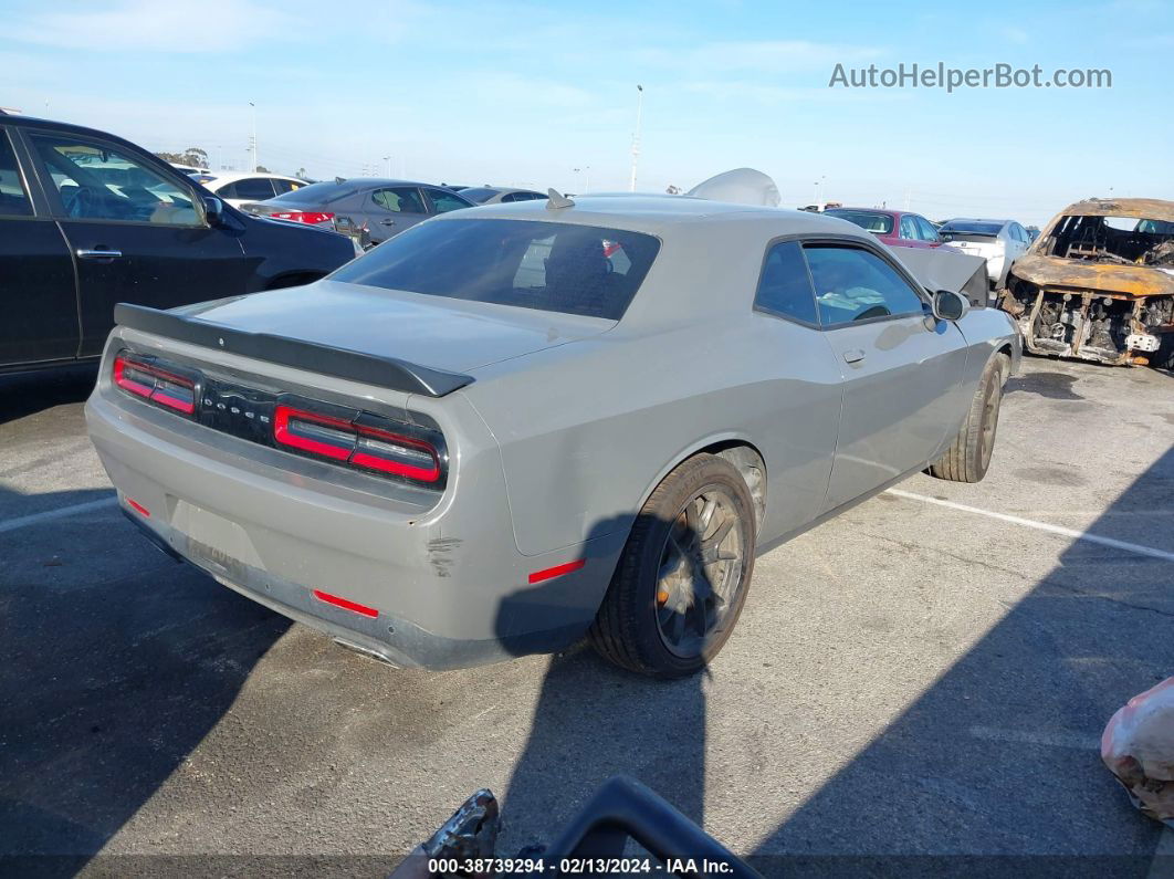 2018 Dodge Challenger Sxt Plus Gray vin: 2C3CDZAG2JH297114