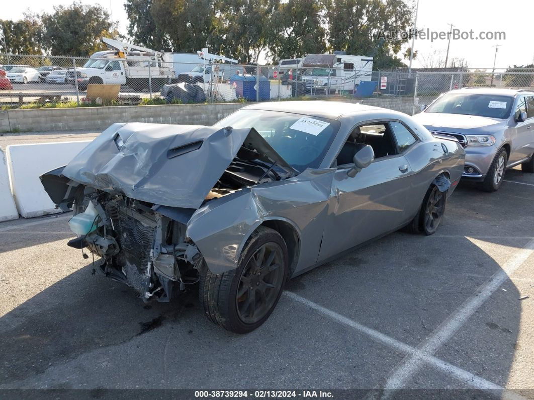 2018 Dodge Challenger Sxt Plus Gray vin: 2C3CDZAG2JH297114