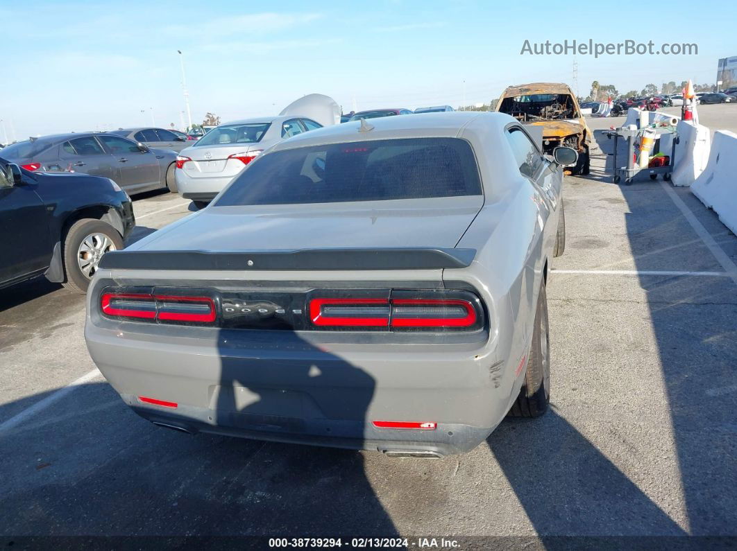 2018 Dodge Challenger Sxt Plus Gray vin: 2C3CDZAG2JH297114