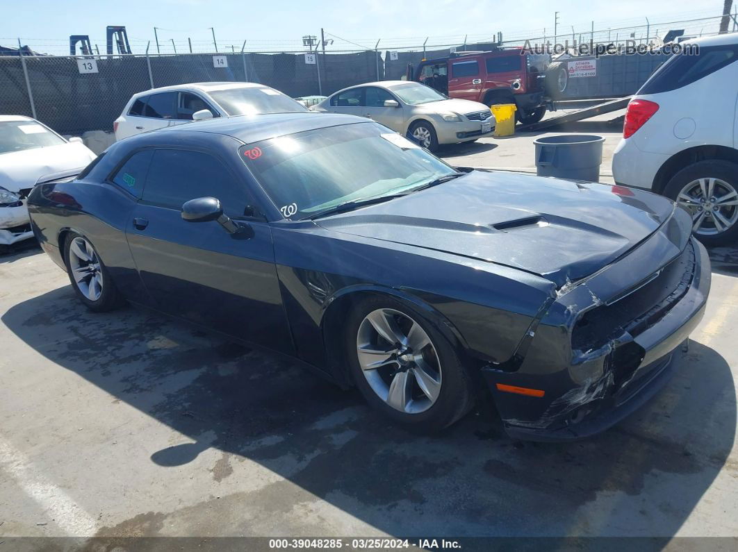 2018 Dodge Challenger Sxt Black vin: 2C3CDZAG2JH317605