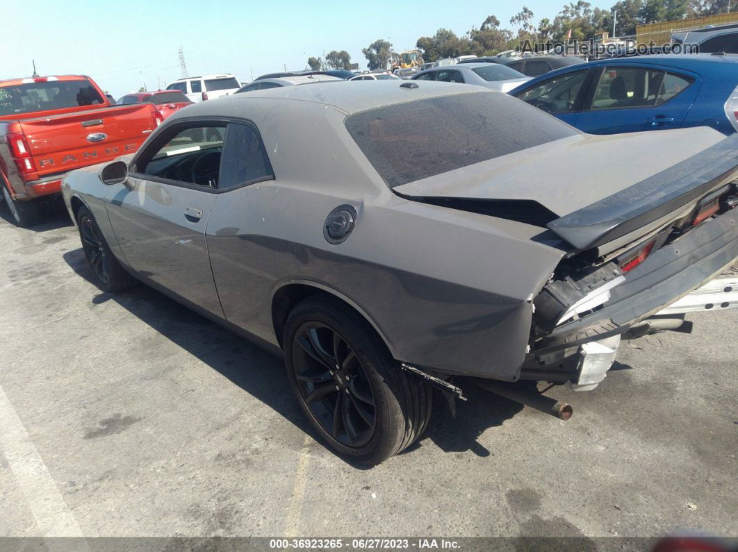 2018 Dodge Challenger Sxt Gray vin: 2C3CDZAG2JH318298