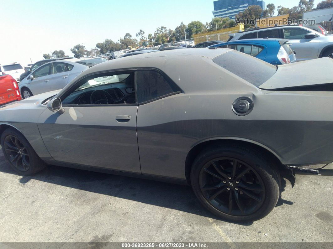 2018 Dodge Challenger Sxt Gray vin: 2C3CDZAG2JH318298