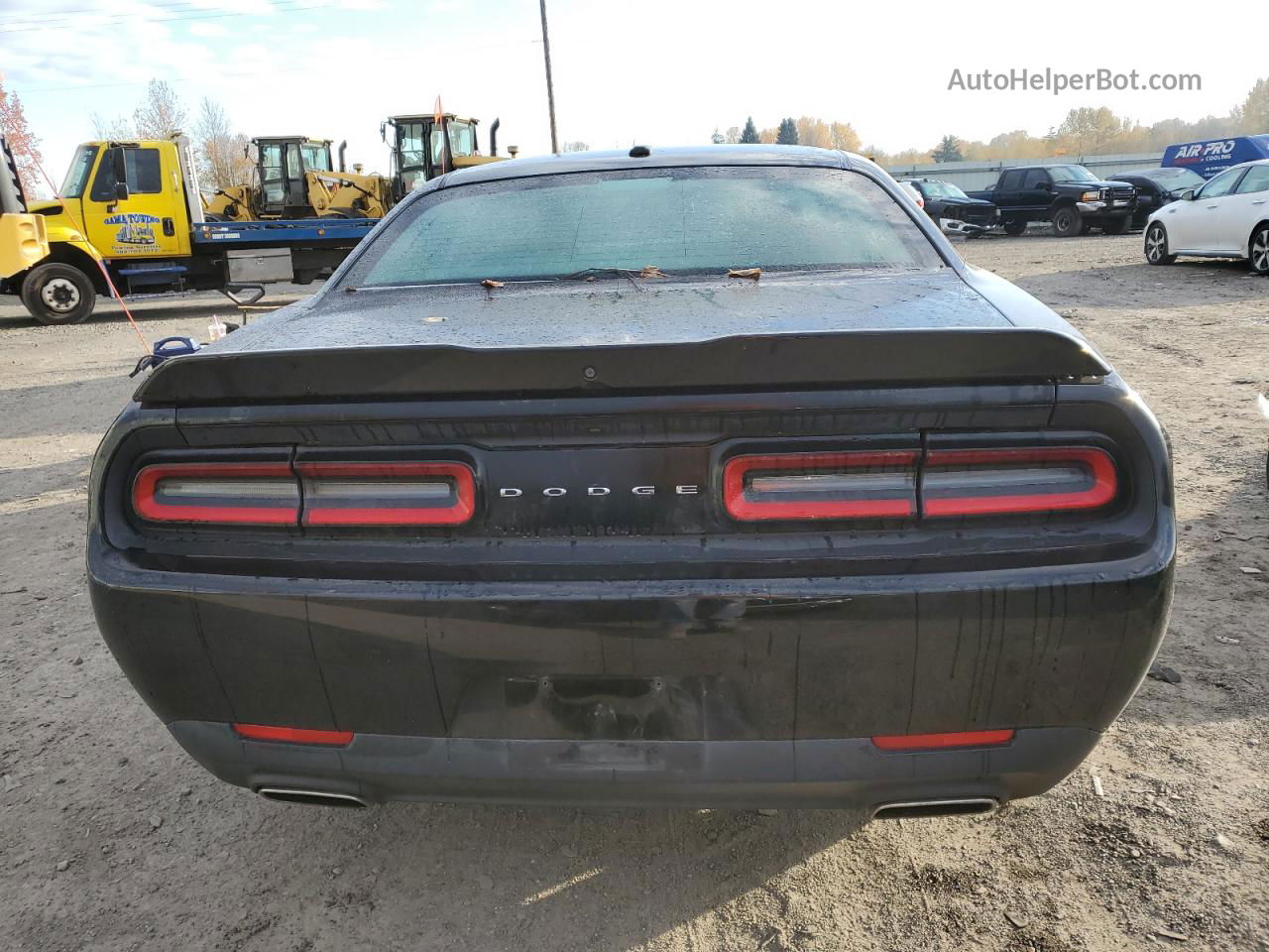 2018 Dodge Challenger Sxt Black vin: 2C3CDZAG2JH321573