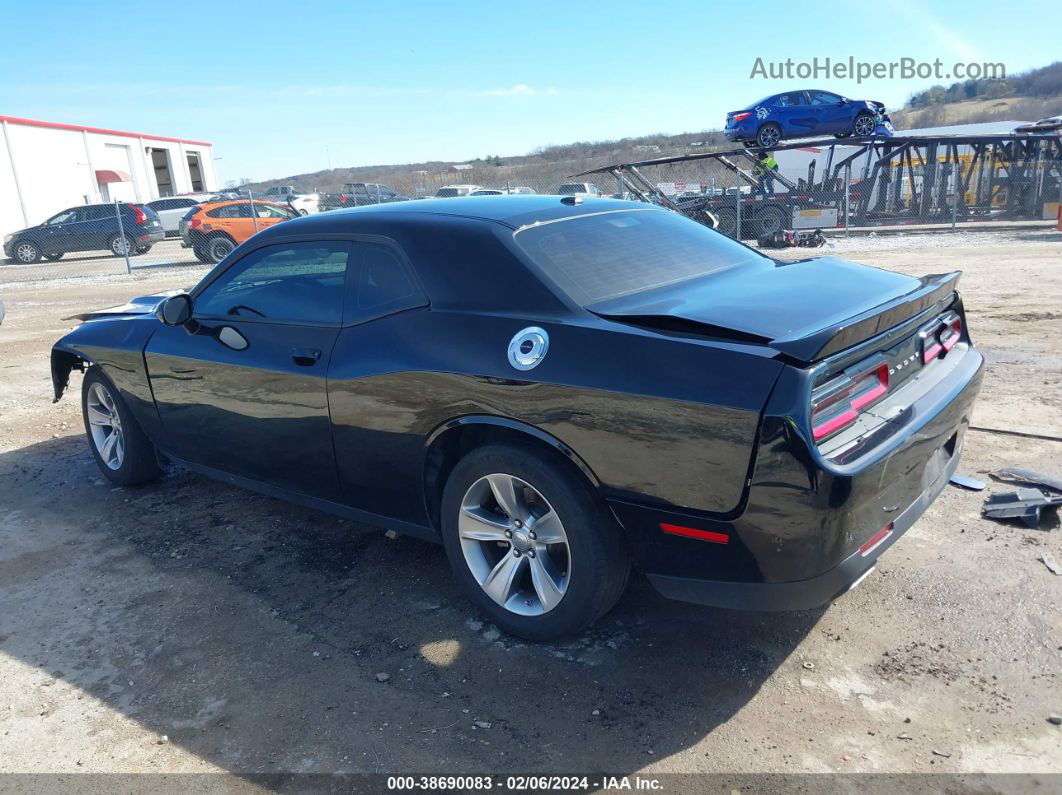 2022 Dodge Challenger Sxt Black vin: 2C3CDZAG2NH124991