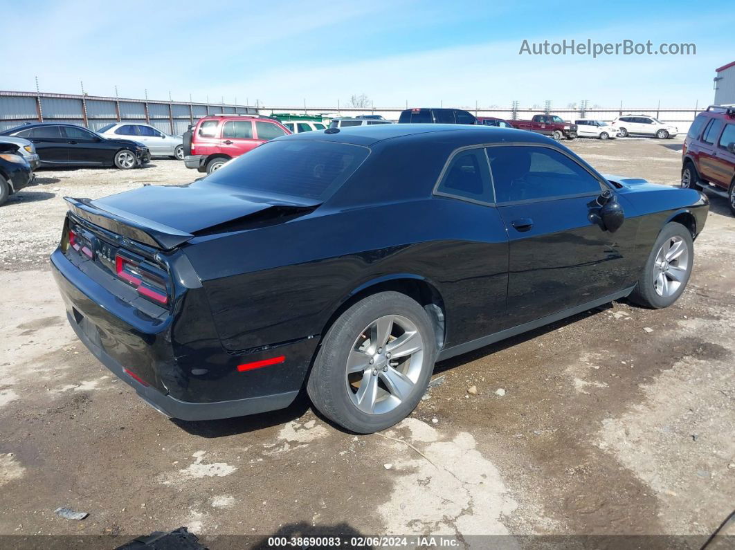 2022 Dodge Challenger Sxt Black vin: 2C3CDZAG2NH124991