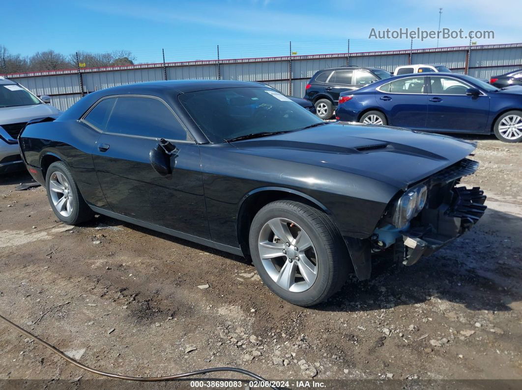 2022 Dodge Challenger Sxt Black vin: 2C3CDZAG2NH124991