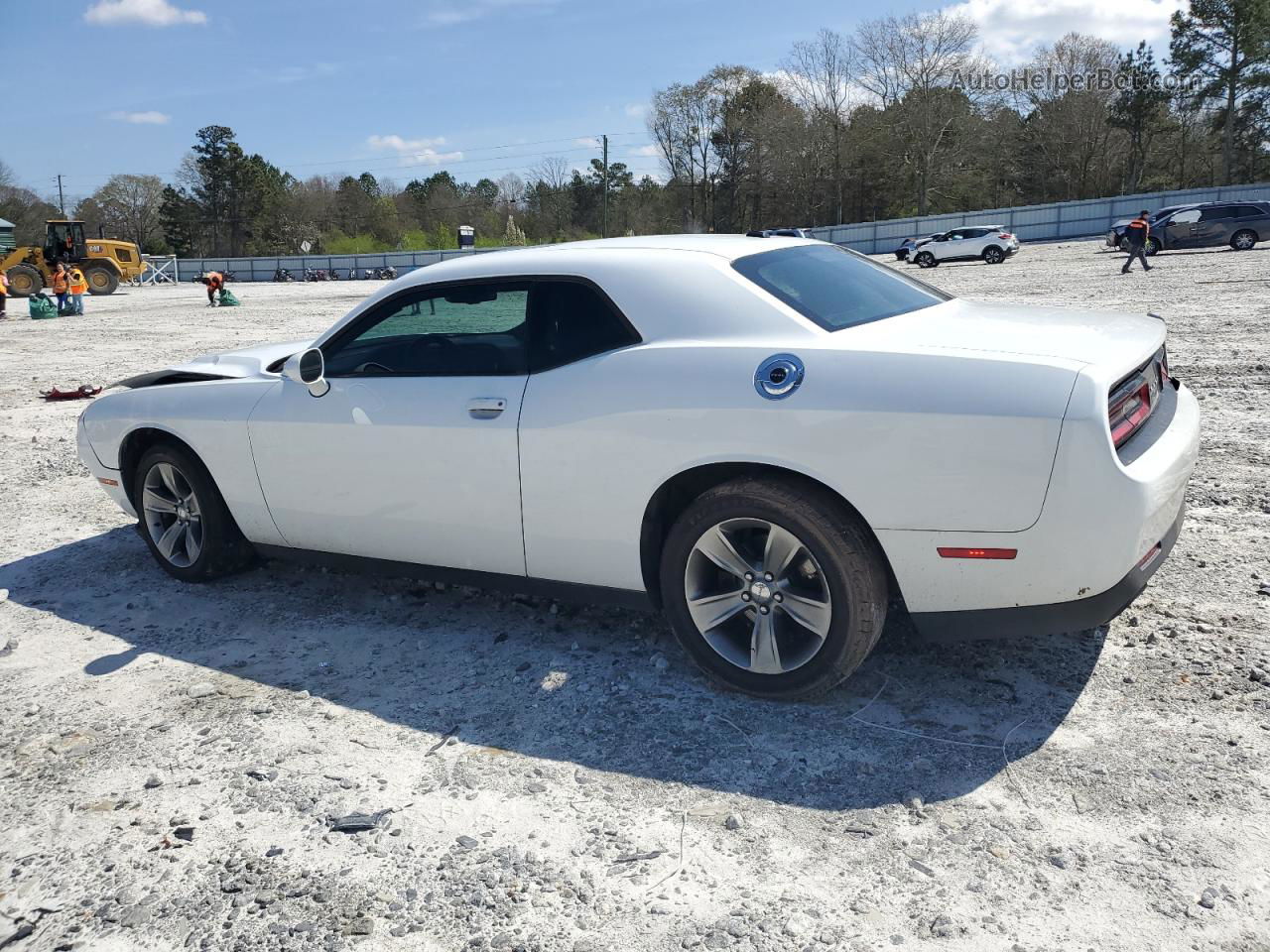 2015 Dodge Challenger Sxt White vin: 2C3CDZAG3FH710942