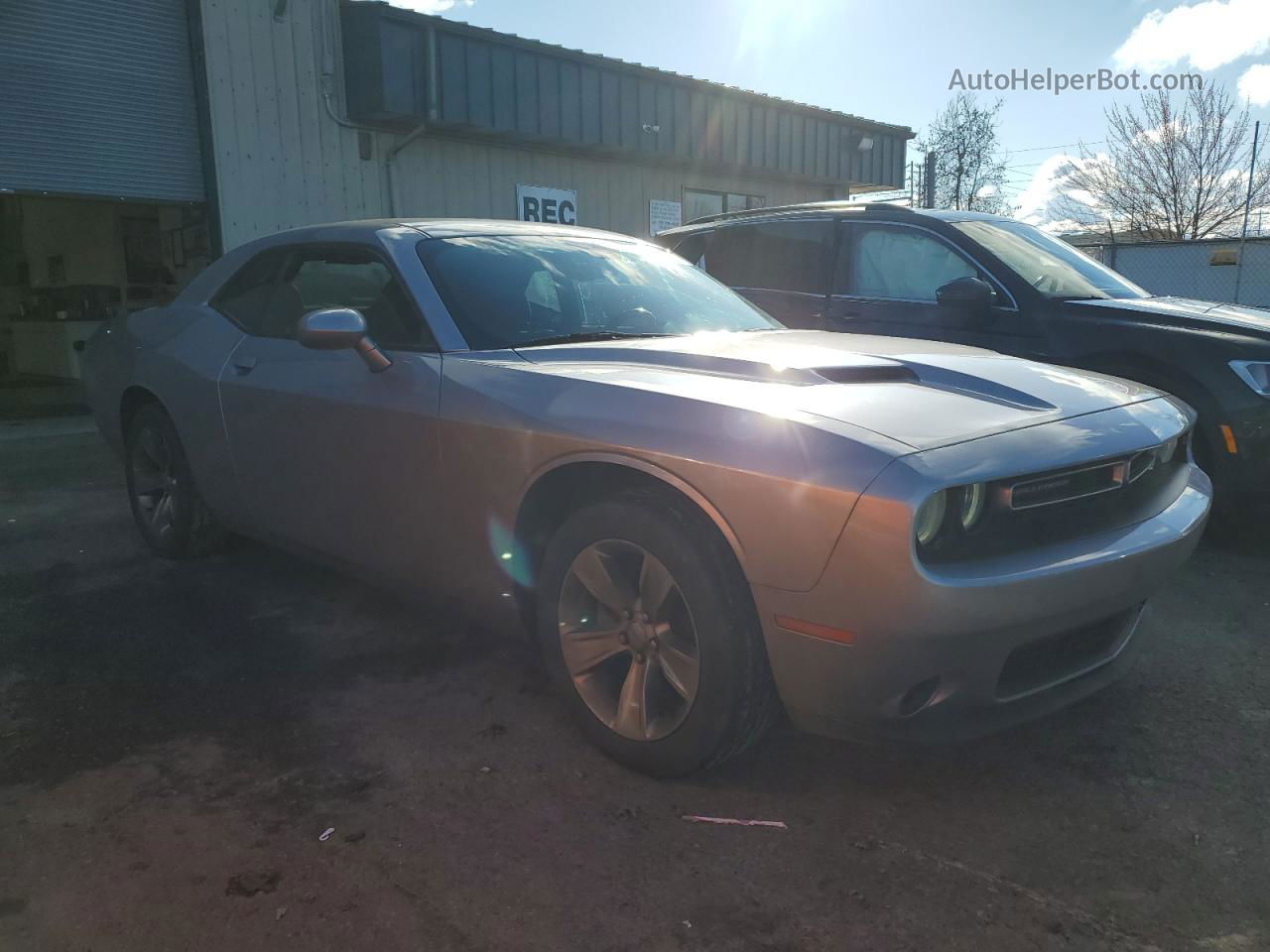 2015 Dodge Challenger Sxt Silver vin: 2C3CDZAG3FH723254