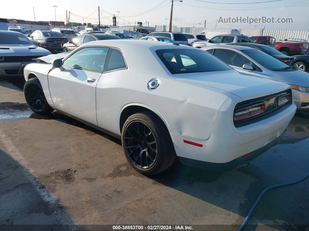 2015 Dodge Challenger Sxt White vin: 2C3CDZAG3FH723917