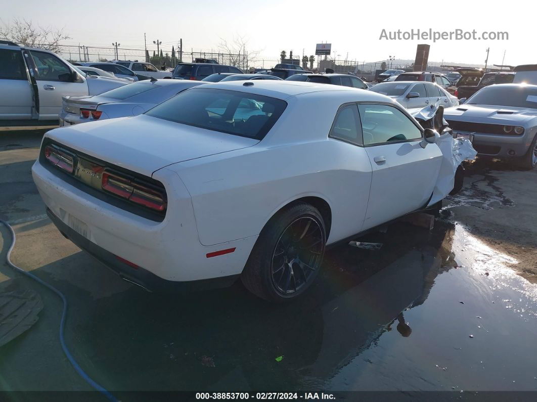 2015 Dodge Challenger Sxt White vin: 2C3CDZAG3FH723917