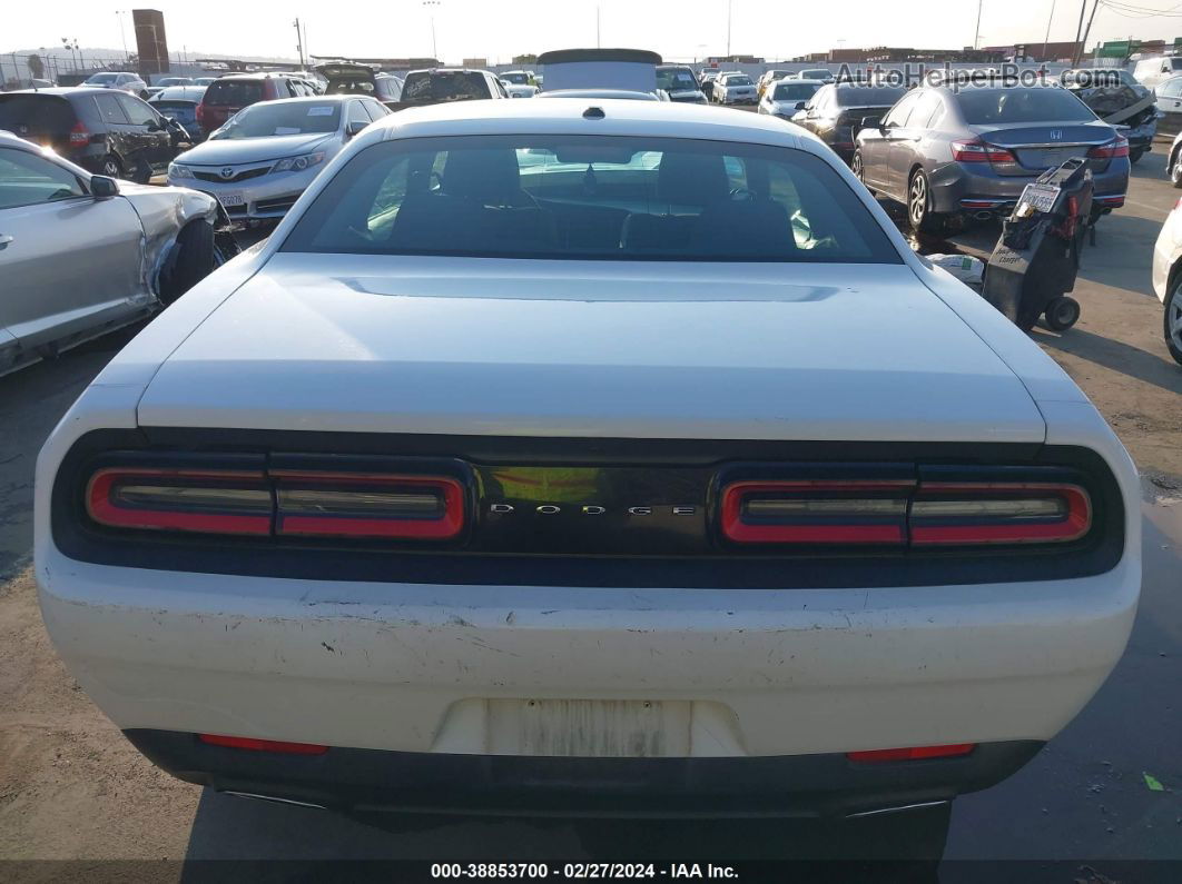 2015 Dodge Challenger Sxt Белый vin: 2C3CDZAG3FH723917