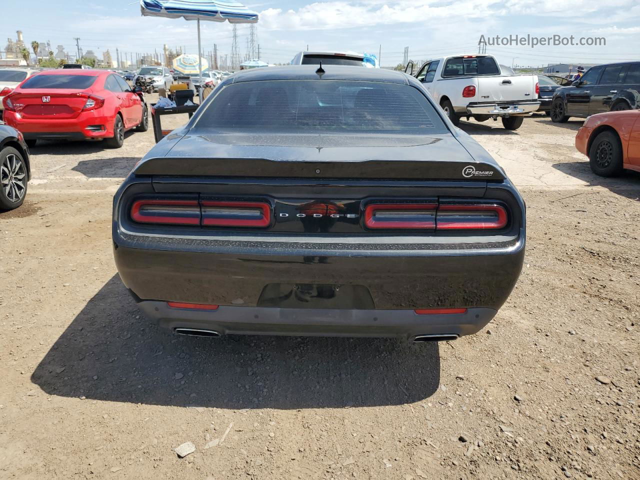 2015 Dodge Challenger Sxt Черный vin: 2C3CDZAG3FH733427