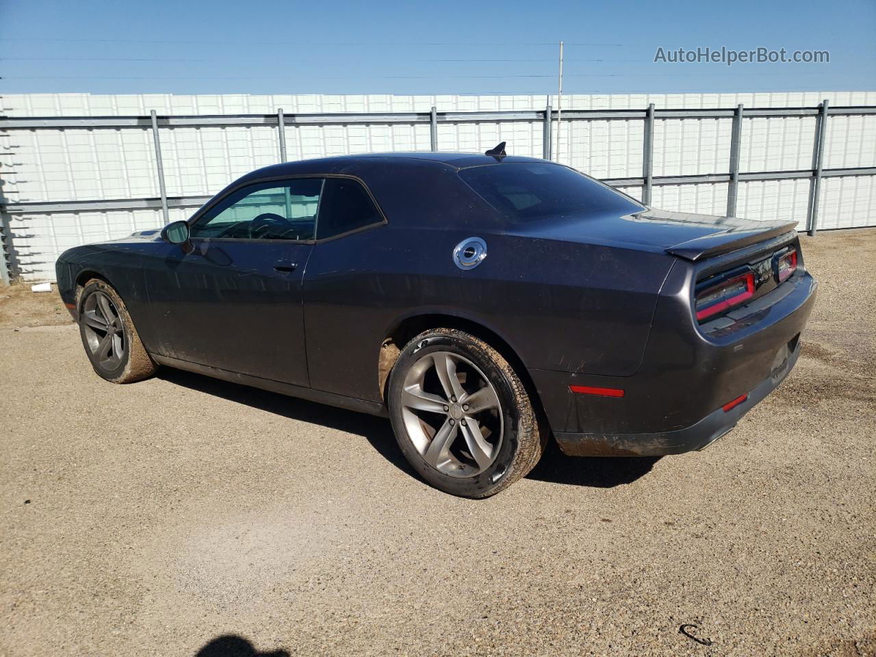 2015 Dodge Challenger Sxt Gray vin: 2C3CDZAG3FH783888