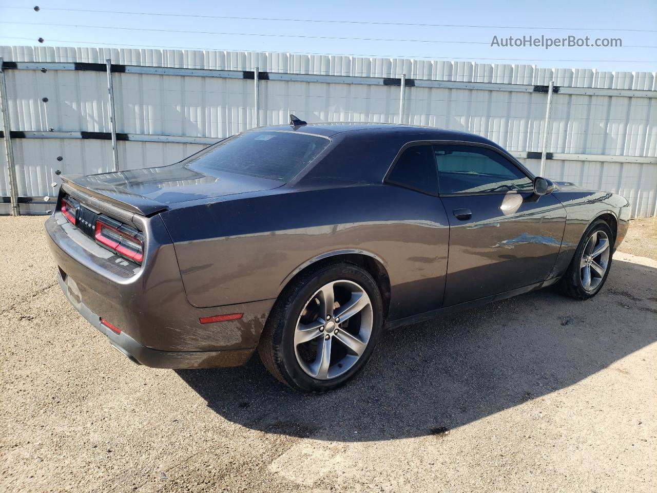 2015 Dodge Challenger Sxt Серый vin: 2C3CDZAG3FH783888