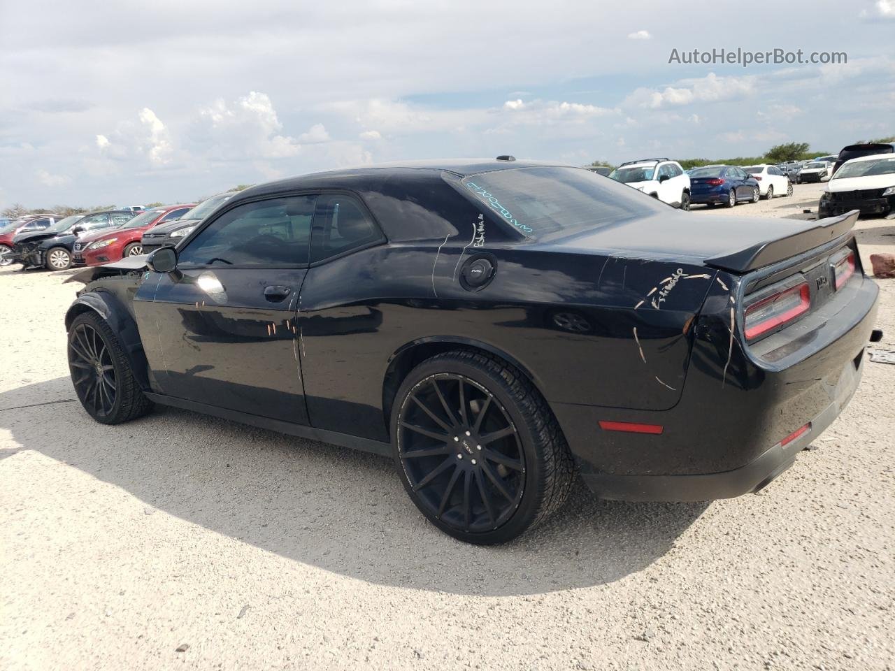 2015 Dodge Challenger Sxt Black vin: 2C3CDZAG3FH793708