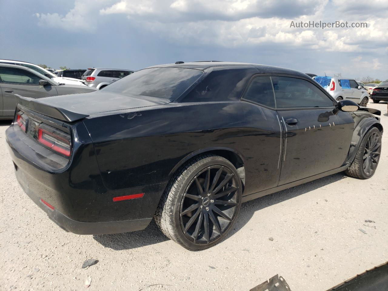 2015 Dodge Challenger Sxt Black vin: 2C3CDZAG3FH793708