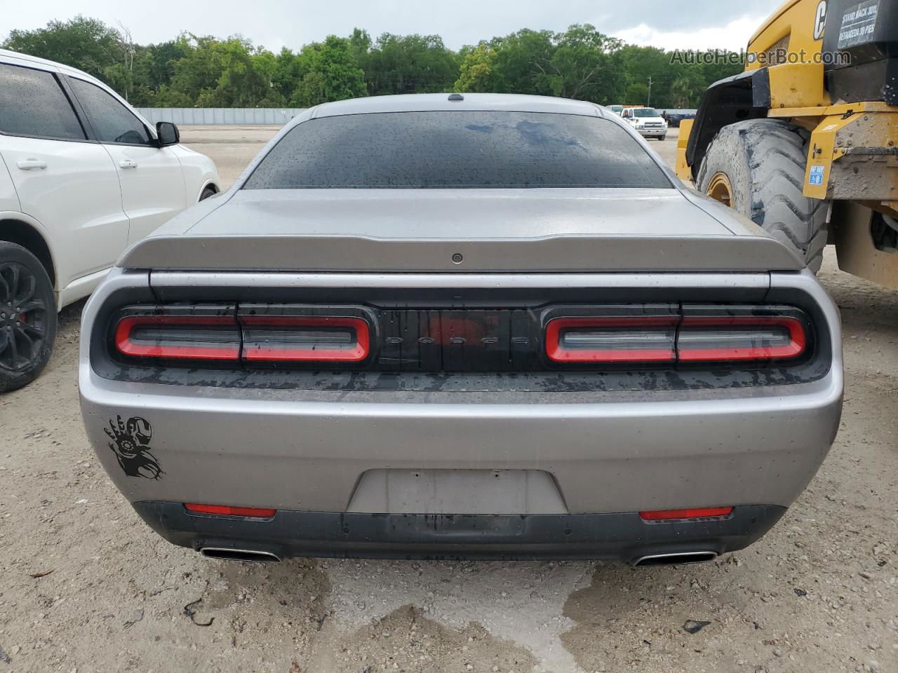 2015 Dodge Challenger Sxt Silver vin: 2C3CDZAG3FH839859