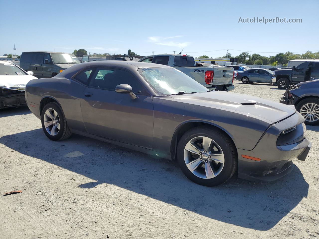 2015 Dodge Challenger Sxt Black vin: 2C3CDZAG3FH849954