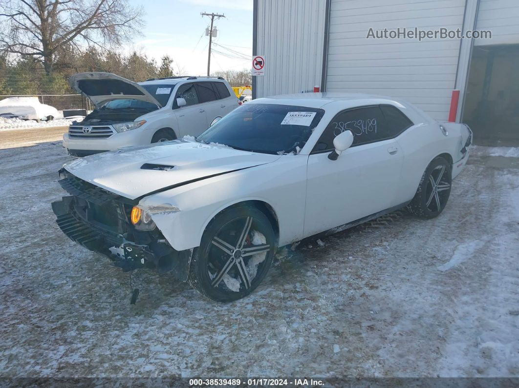 2015 Dodge Challenger Sxt Or R/t White vin: 2C3CDZAG3FH865166