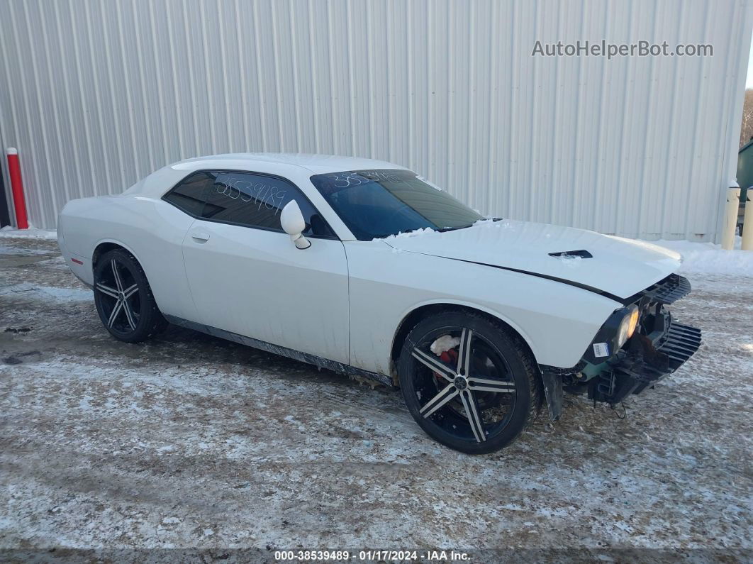 2015 Dodge Challenger Sxt Or R/t Белый vin: 2C3CDZAG3FH865166