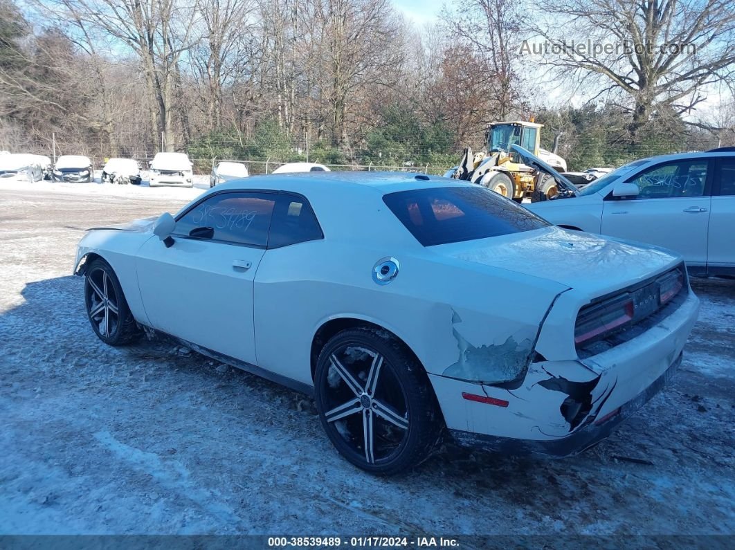 2015 Dodge Challenger Sxt Or R/t White vin: 2C3CDZAG3FH865166