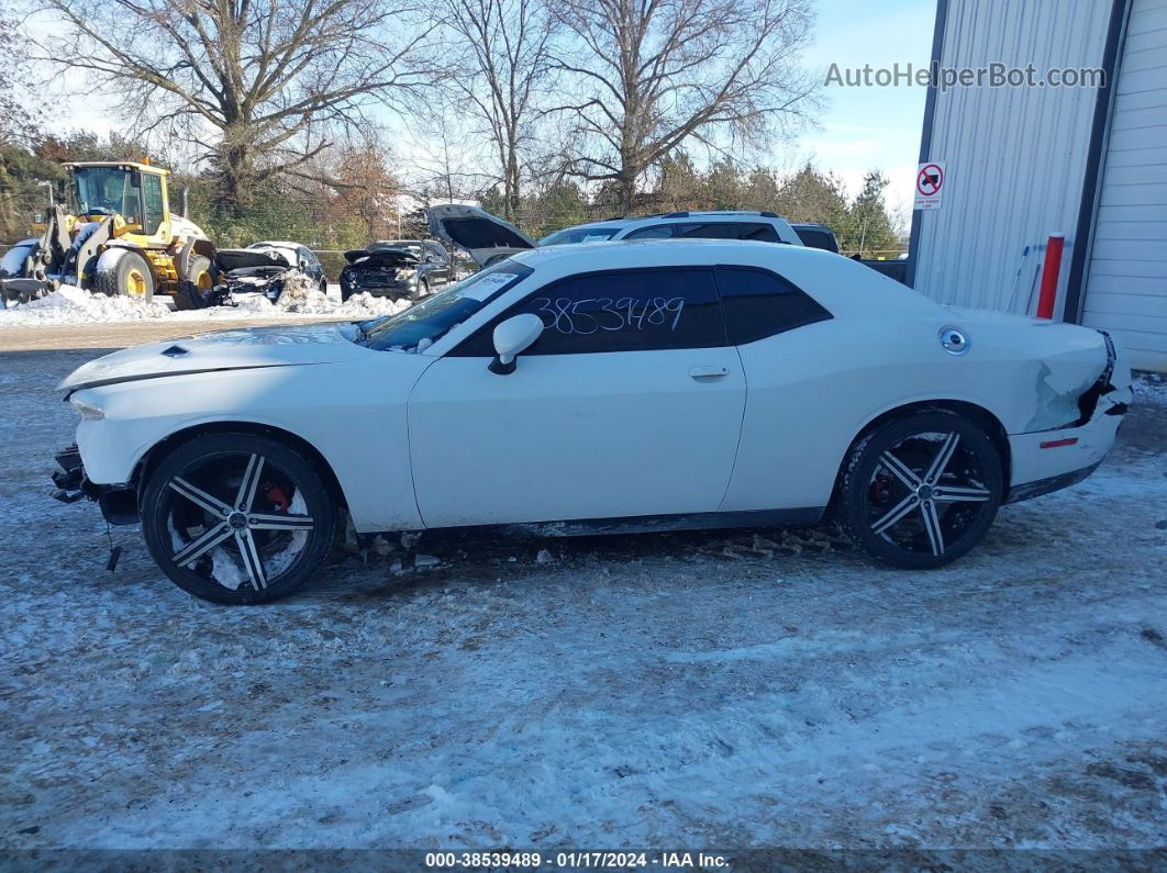 2015 Dodge Challenger Sxt Or R/t Белый vin: 2C3CDZAG3FH865166