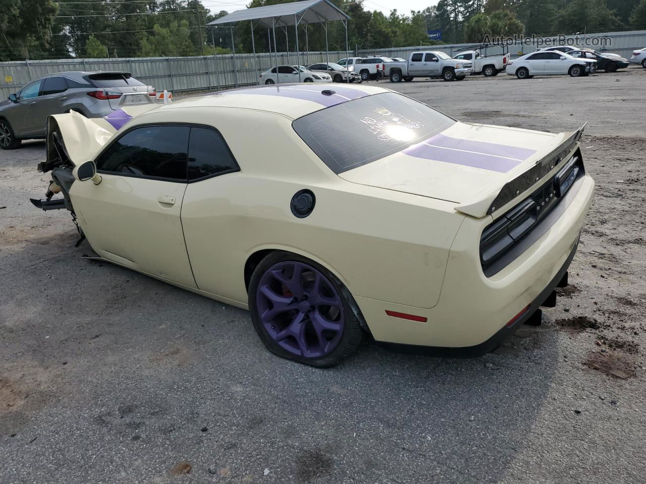 2015 Dodge Challenger Sxt Beige vin: 2C3CDZAG3FH874000