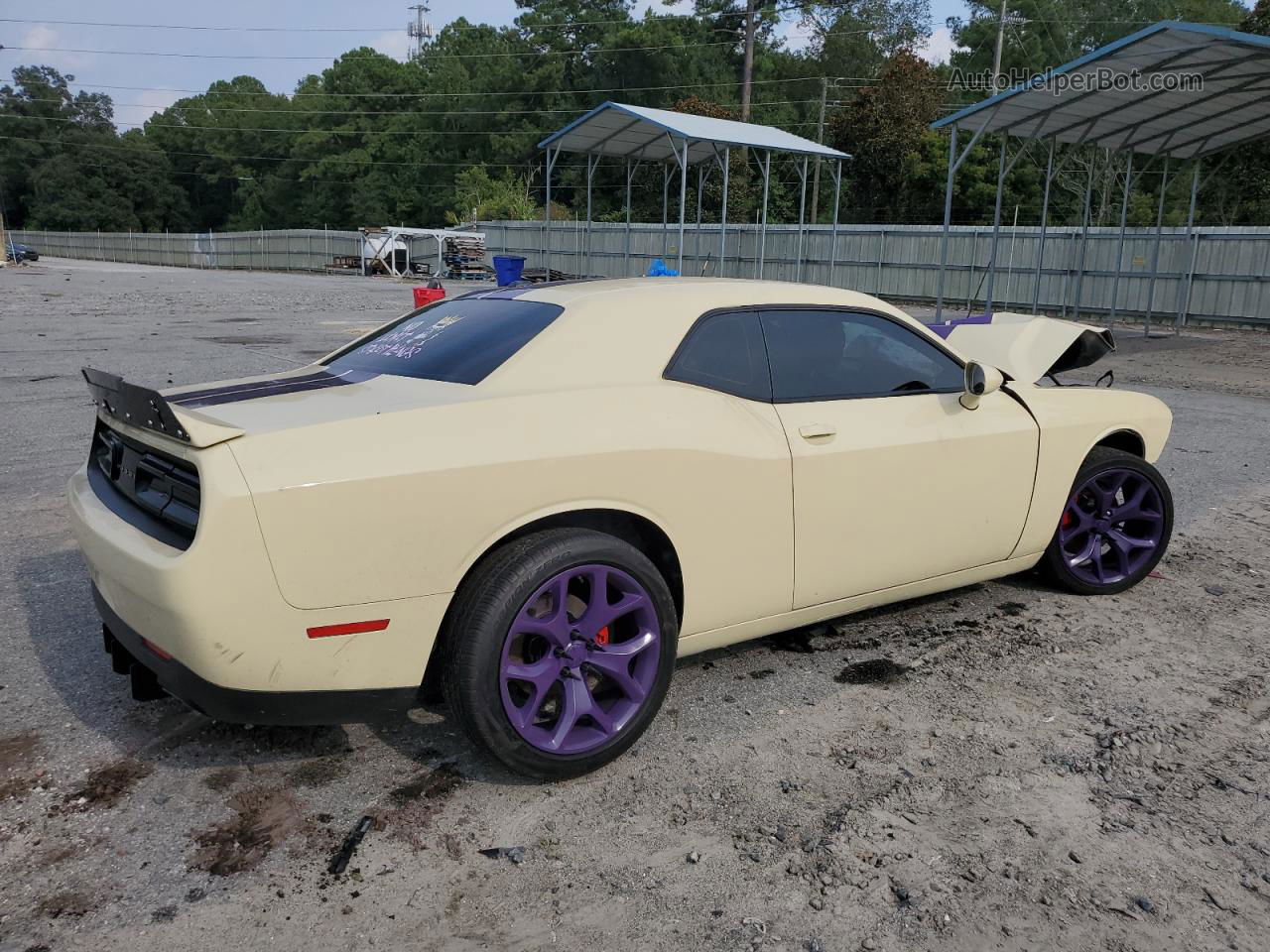 2015 Dodge Challenger Sxt Beige vin: 2C3CDZAG3FH874000