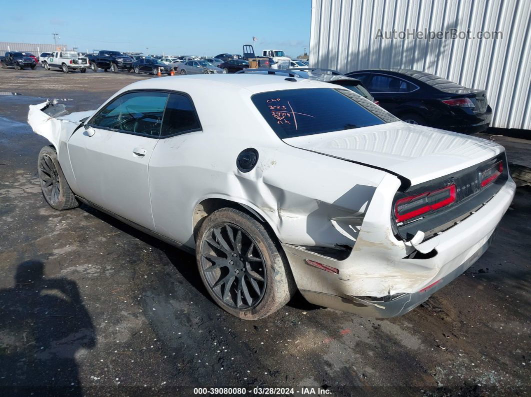 2016 Dodge Challenger Sxt White vin: 2C3CDZAG3GH177105