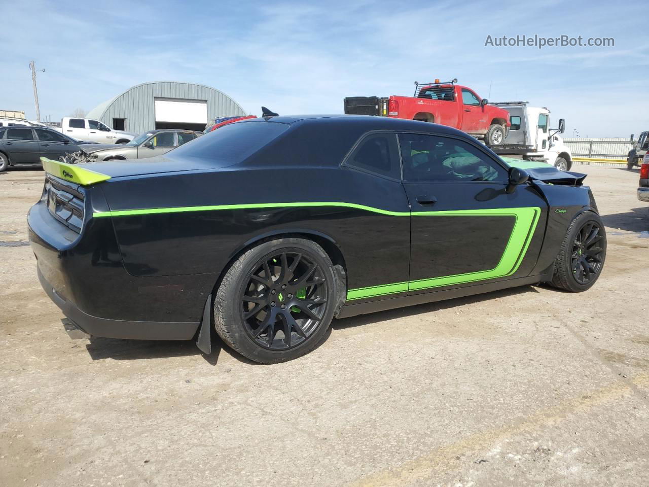 2016 Dodge Challenger Sxt Black vin: 2C3CDZAG3GH195474