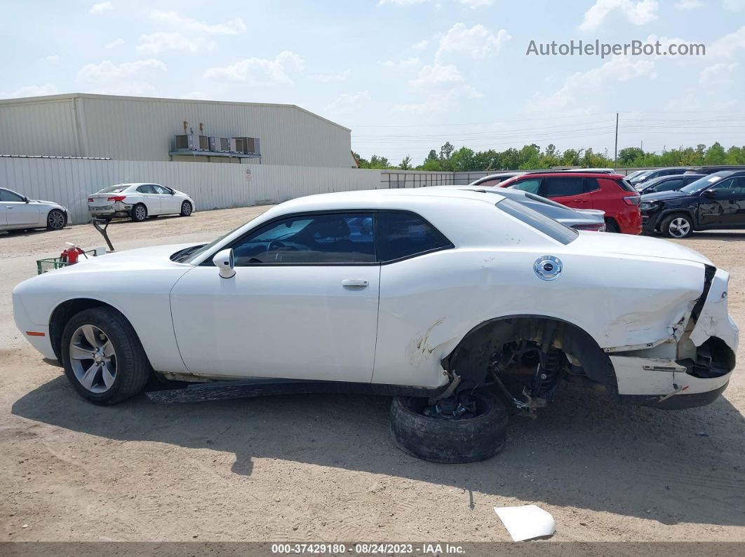 2016 Dodge Challenger Sxt White vin: 2C3CDZAG3GH200690