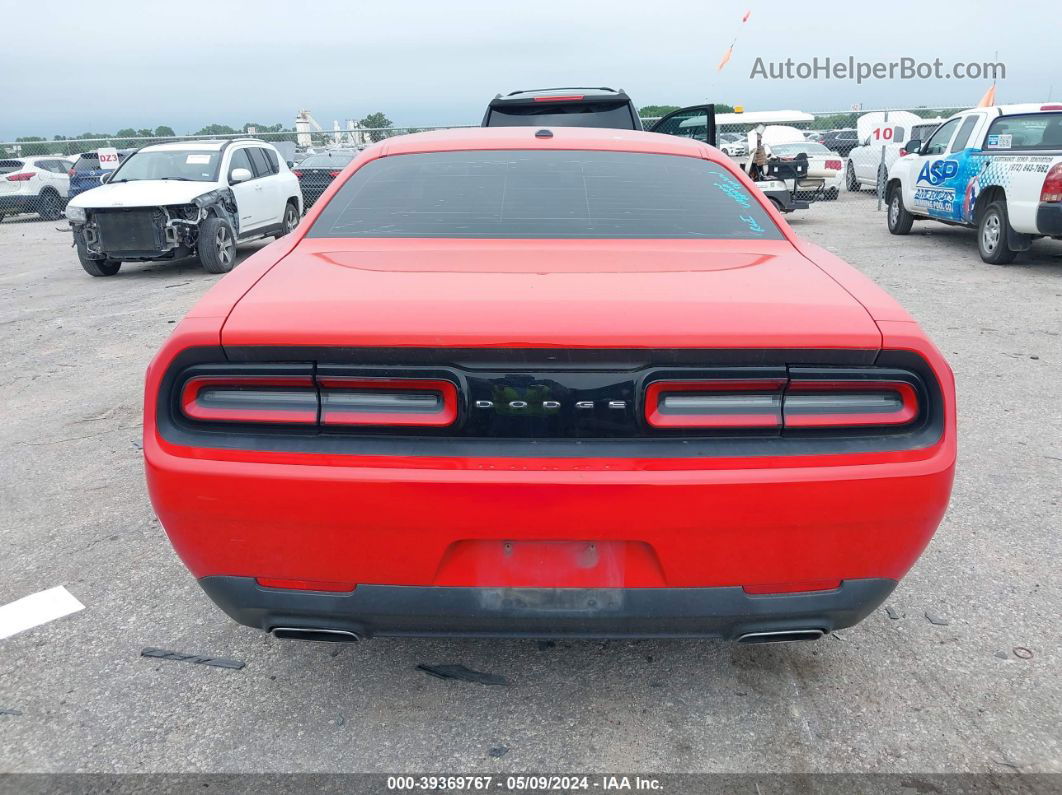 2016 Dodge Challenger Sxt Red vin: 2C3CDZAG3GH331117