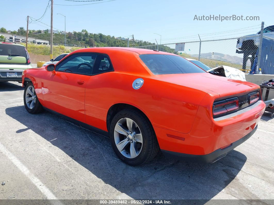 2016 Dodge Challenger Sxt Orange vin: 2C3CDZAG3GH338228