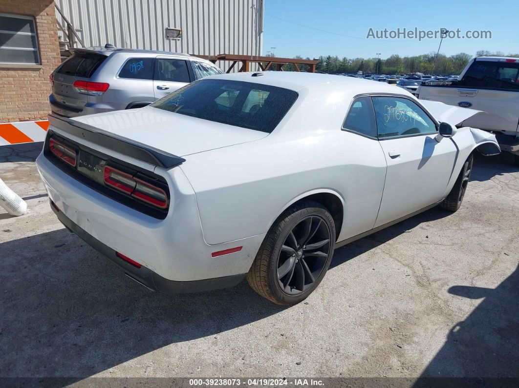 2017 Dodge Challenger Sxt White vin: 2C3CDZAG3HH532307