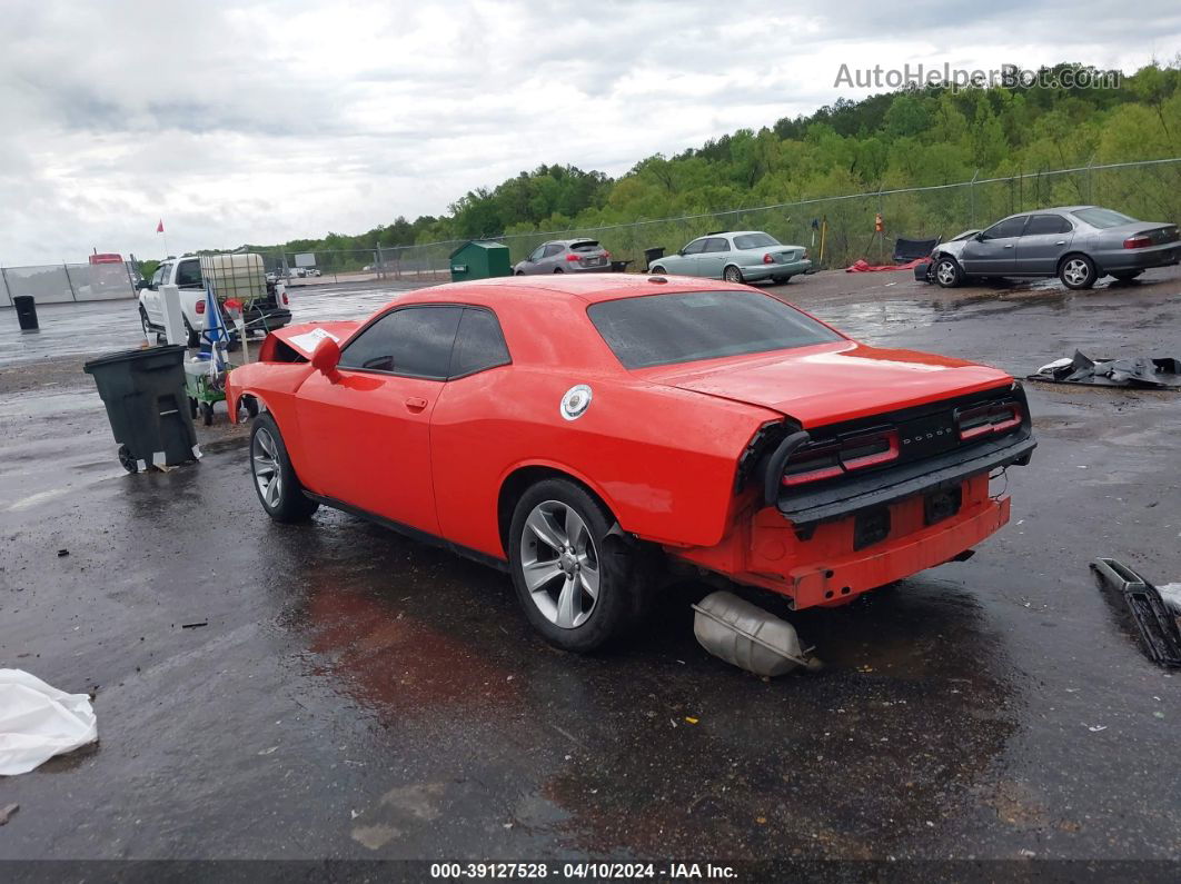 2017 Dodge Challenger Sxt Orange vin: 2C3CDZAG3HH568661