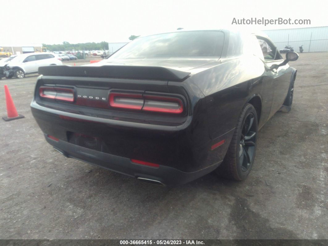 2017 Dodge Challenger Sxt Black vin: 2C3CDZAG3HH573505