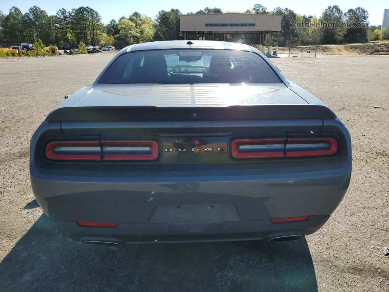 2017 Dodge Challenger Sxt Gray vin: 2C3CDZAG3HH592393