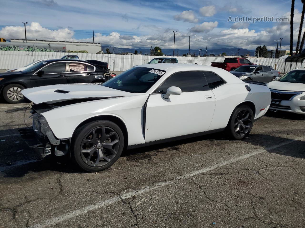 2017 Dodge Challenger Sxt White vin: 2C3CDZAG3HH629376