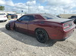 2017 Dodge Challenger Sxt Burgundy vin: 2C3CDZAG3HH633539