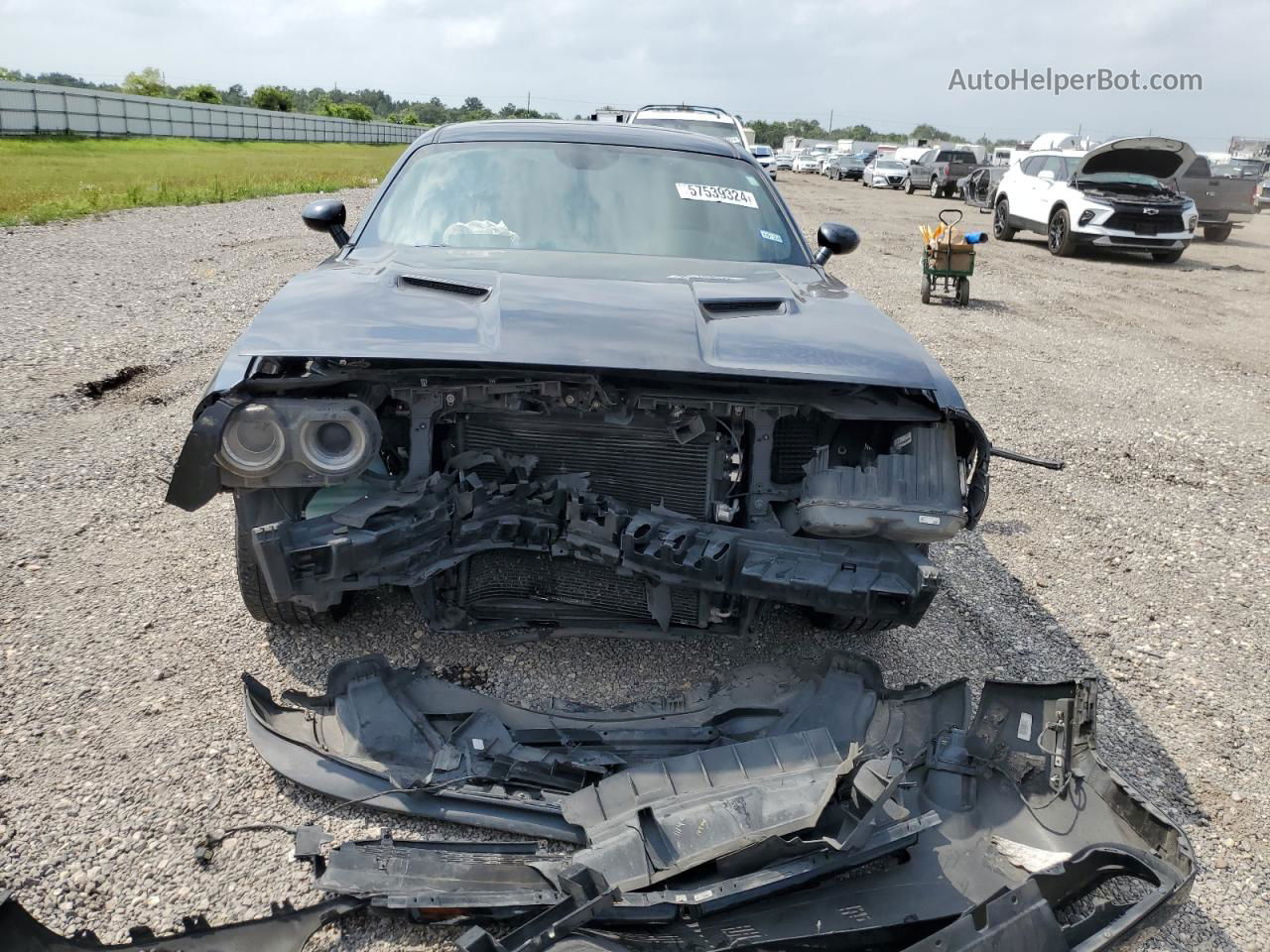 2018 Dodge Challenger Sxt Black vin: 2C3CDZAG3JH110804