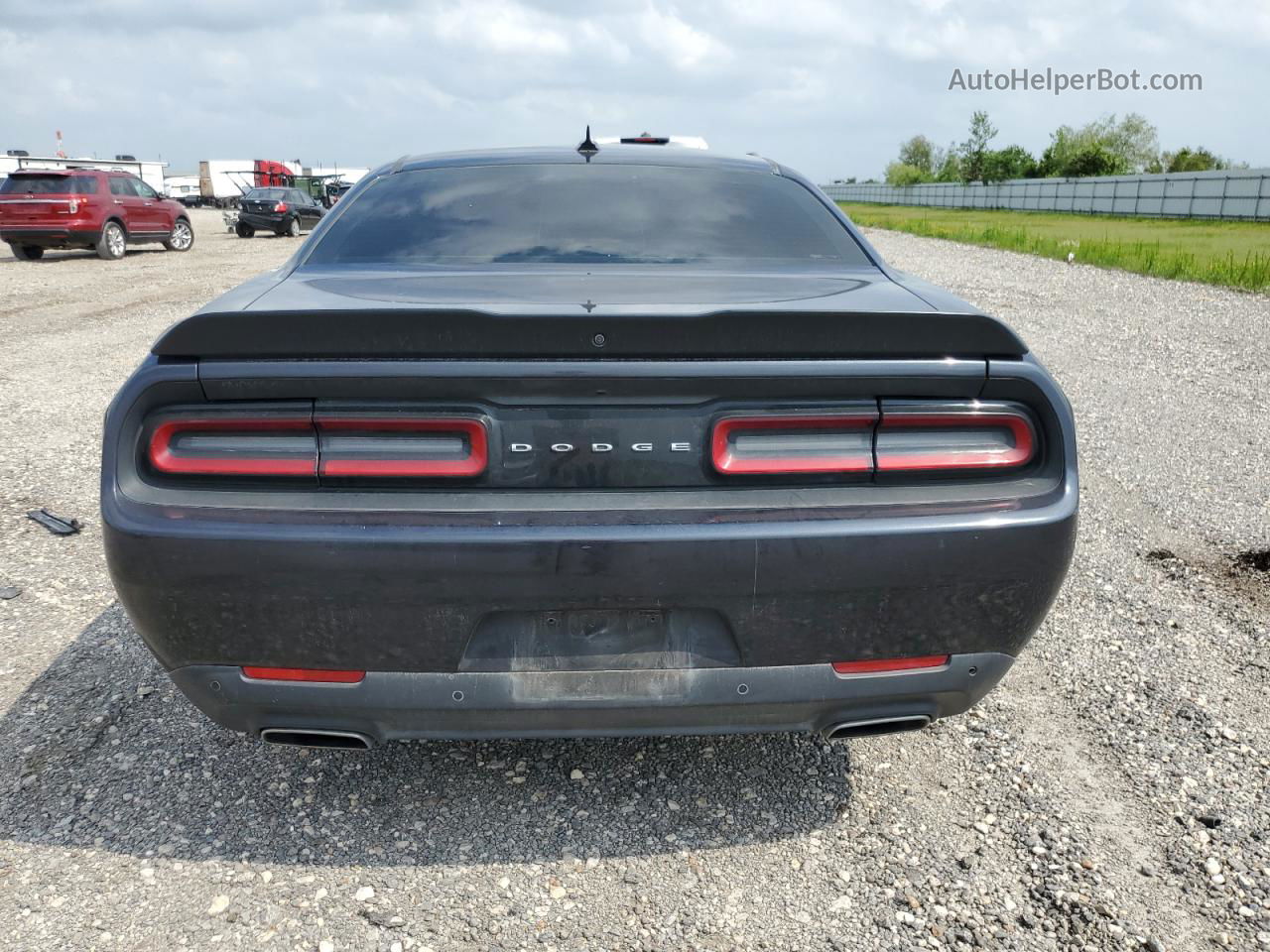 2018 Dodge Challenger Sxt Черный vin: 2C3CDZAG3JH110804