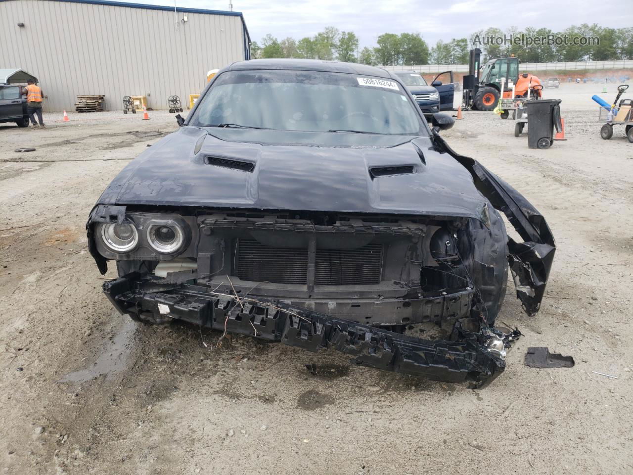 2018 Dodge Challenger Sxt Black vin: 2C3CDZAG3JH199628