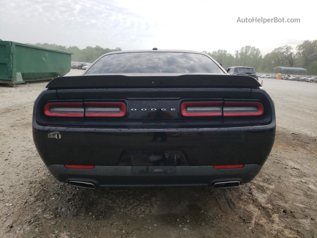 2018 Dodge Challenger Sxt Black vin: 2C3CDZAG3JH199628